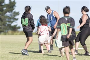 Family Being Active